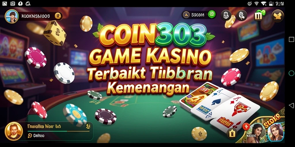 Gameplay Kasino yang mendebarkan dalam aplikasi COIN303.