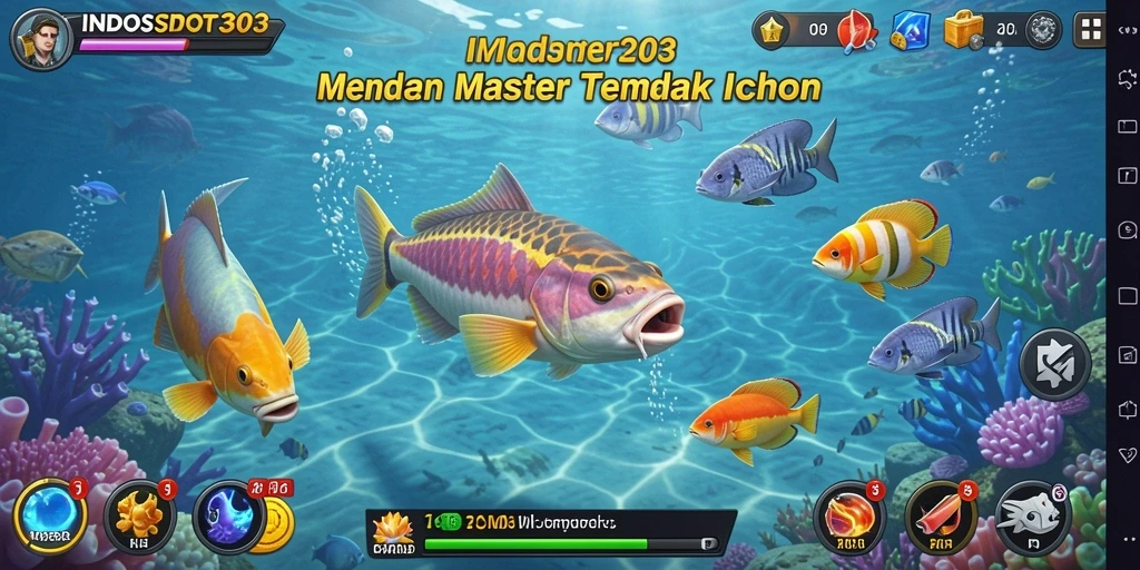 Gameplay mendebarkan saat menembak ikan dalam INDOSLOT303.