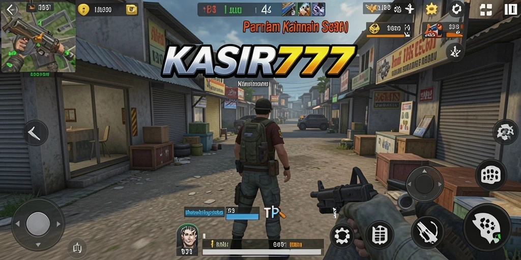 Tampilan gameplay seru KASIR777 saat mengelola transaksi.