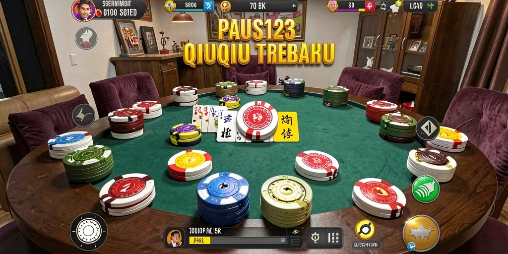 Tampilan menarik dari gameplay QiuQiu PAUS123.